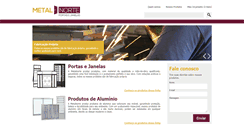 Desktop Screenshot of metalnorte.com.br